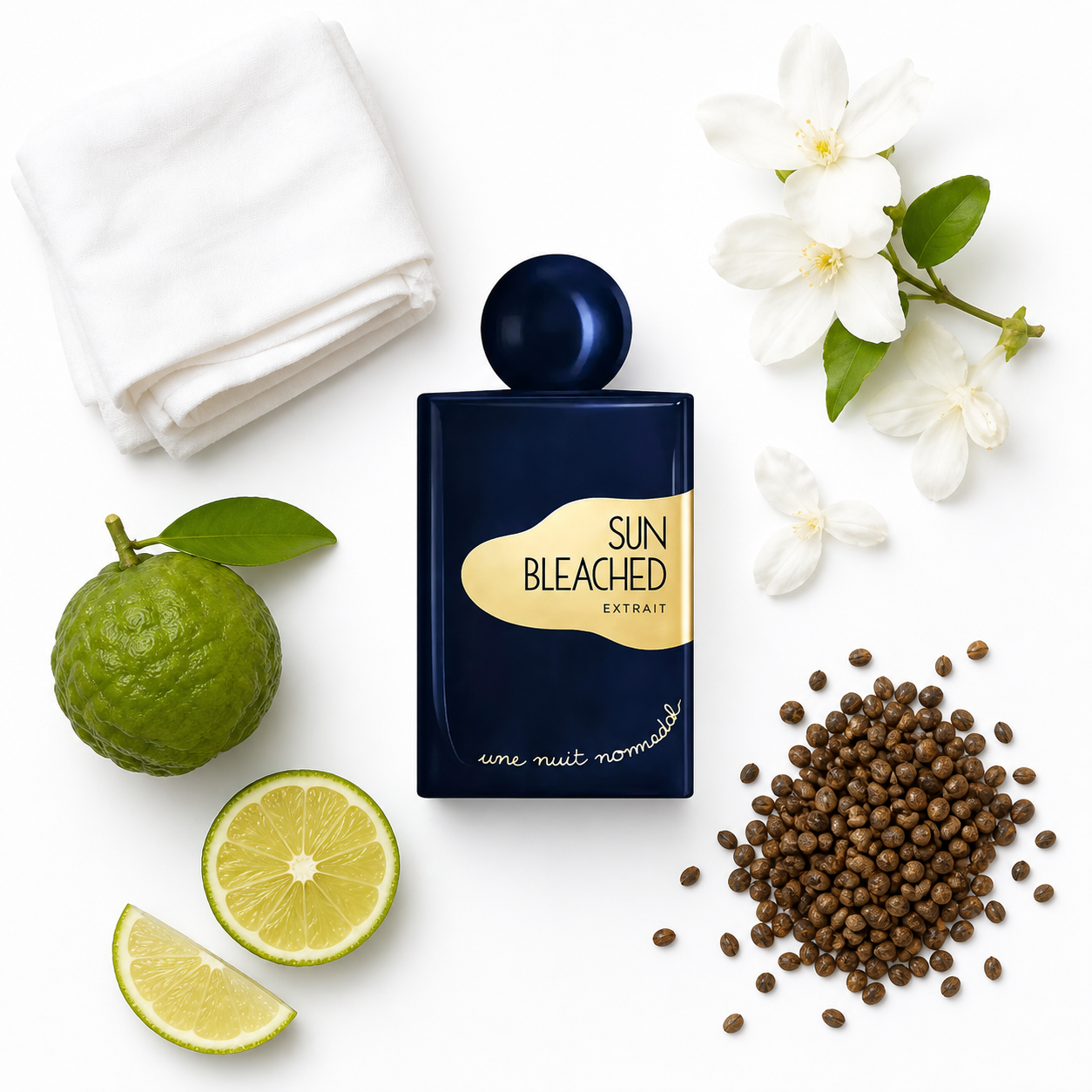 Une Nuit Nomade Sun Bleached Extrait de Parfum 100 ml with scent notes