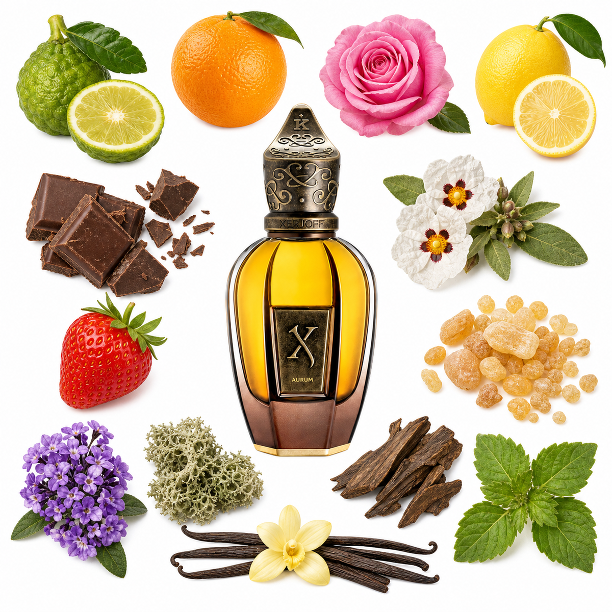 Xerjoff Aurum with scent notes