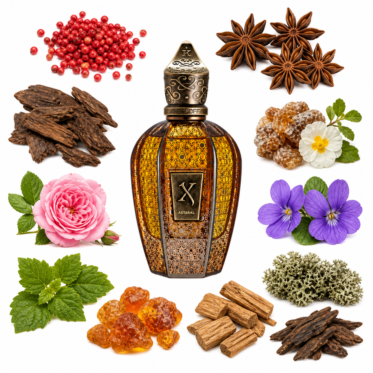 Xerjoff Blue Astral with scent notes