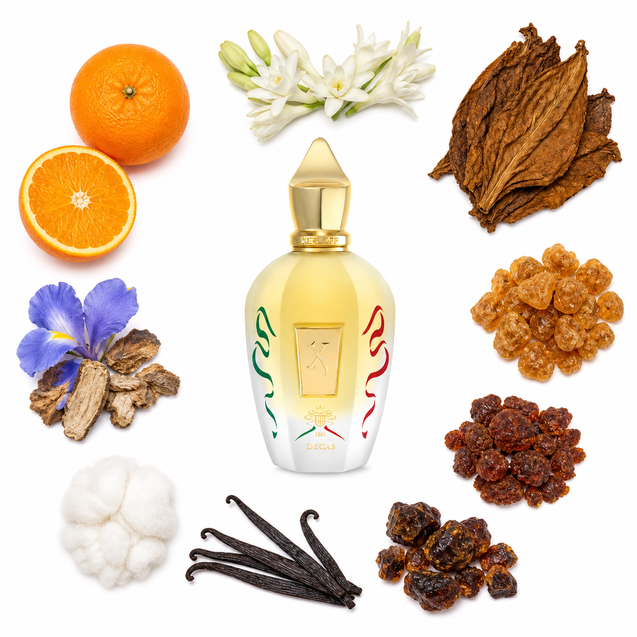 Xerjoff Decas 100 ml with scent notes