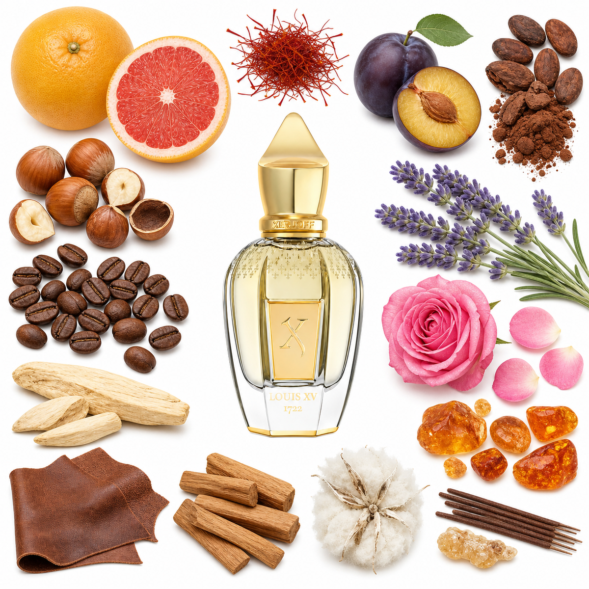 Xerjoff Louis XV 1722 Eau de Parfum with scent notes