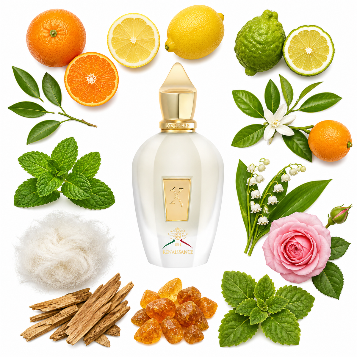 Xerjoff Renaissance with scent notes