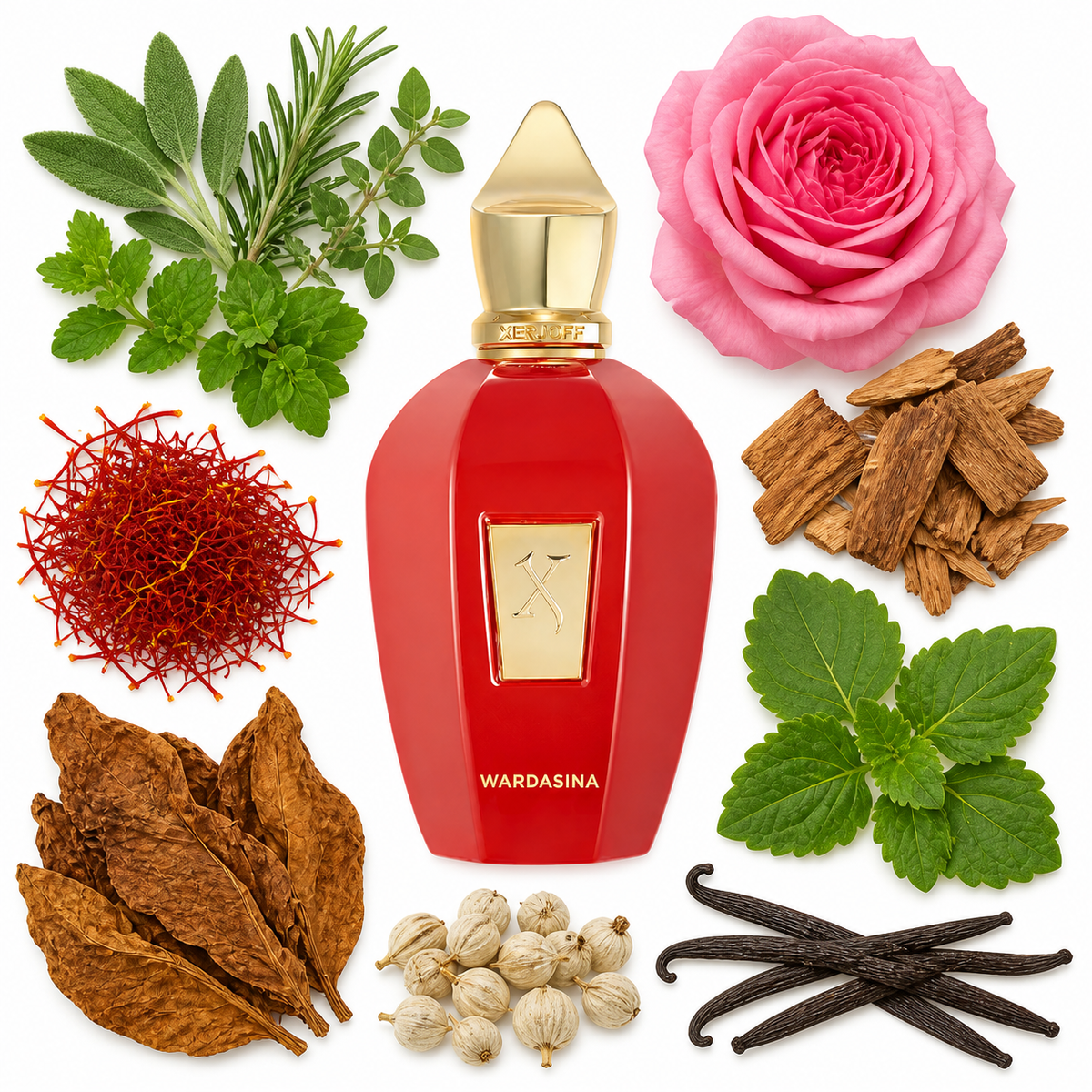 Xerjoff Wardasina with scent notes
