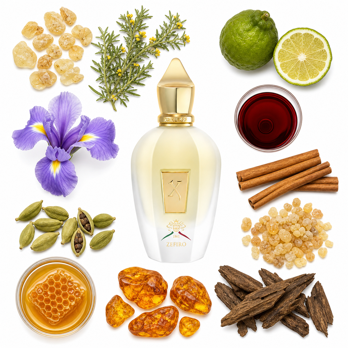 Xerjoff Zefiro with scent notes