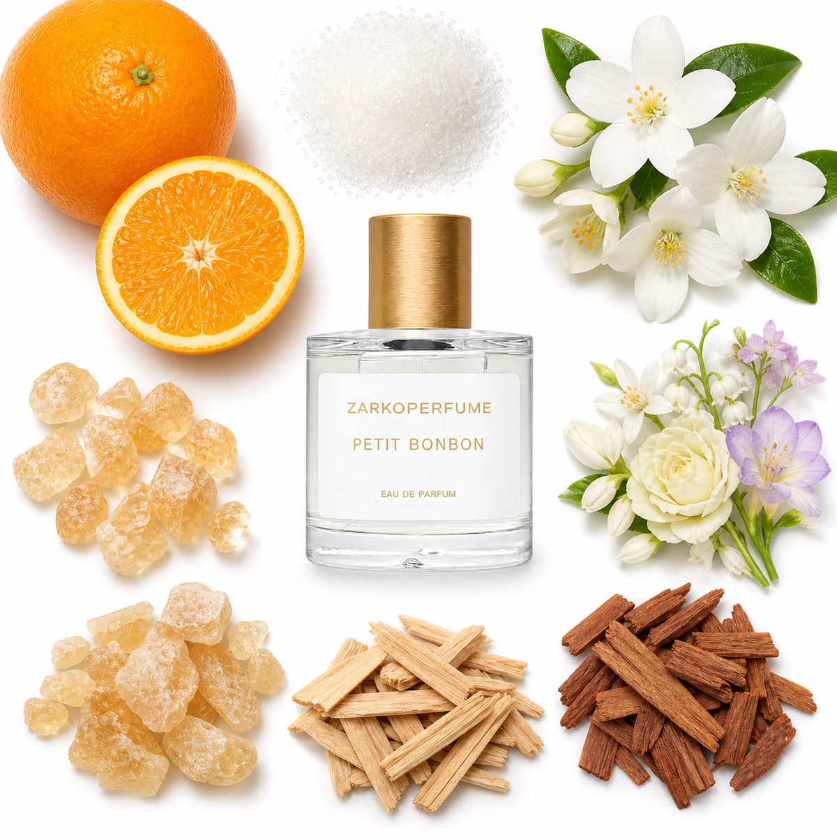 Zarkoperfume Petit Bonbon Eau de Parfum with scent notes