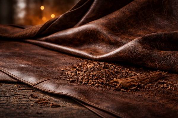 Leathery