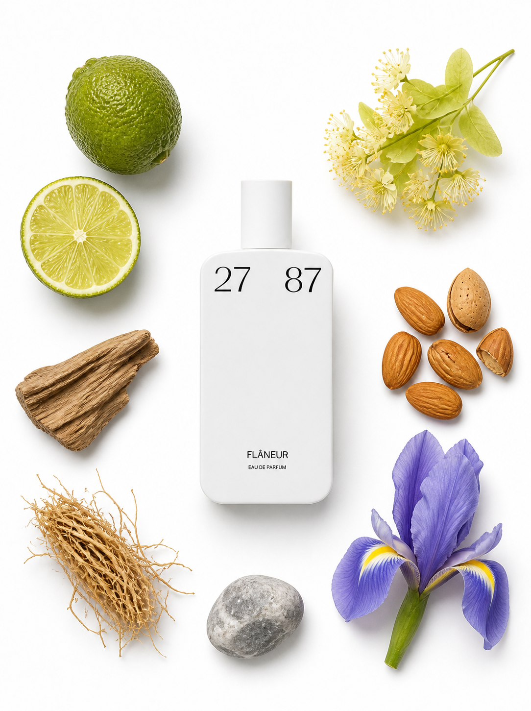 2787 Perfumes Flâneur Eau de Parfum 87 ml with scent notes