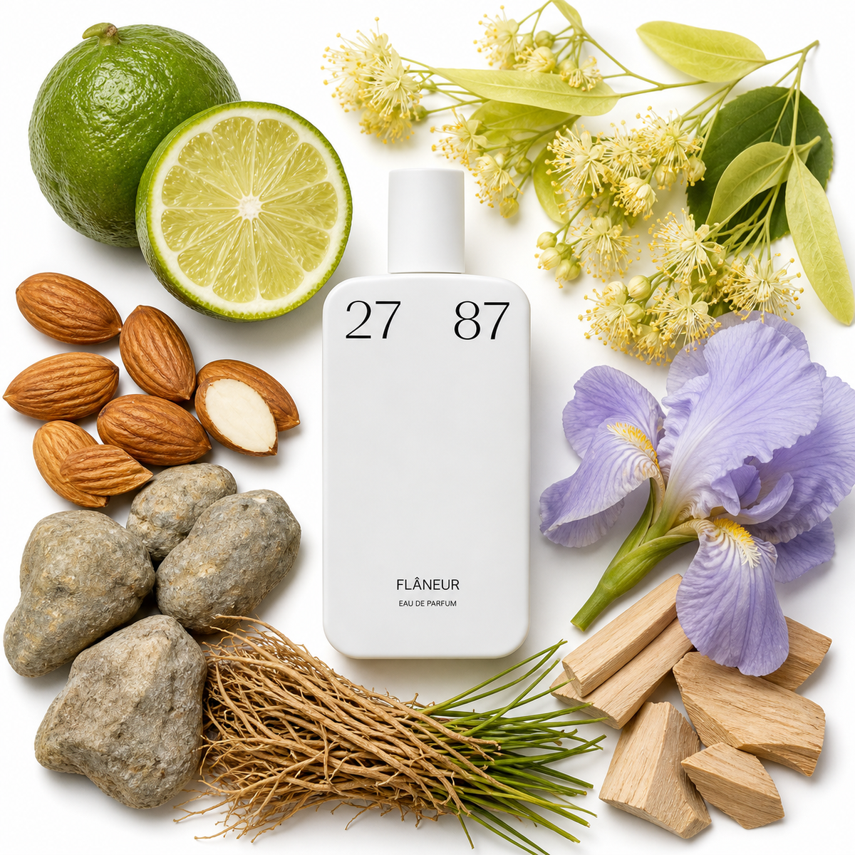 2787 Perfumes Flâneur Eau de Parfum with scent notes