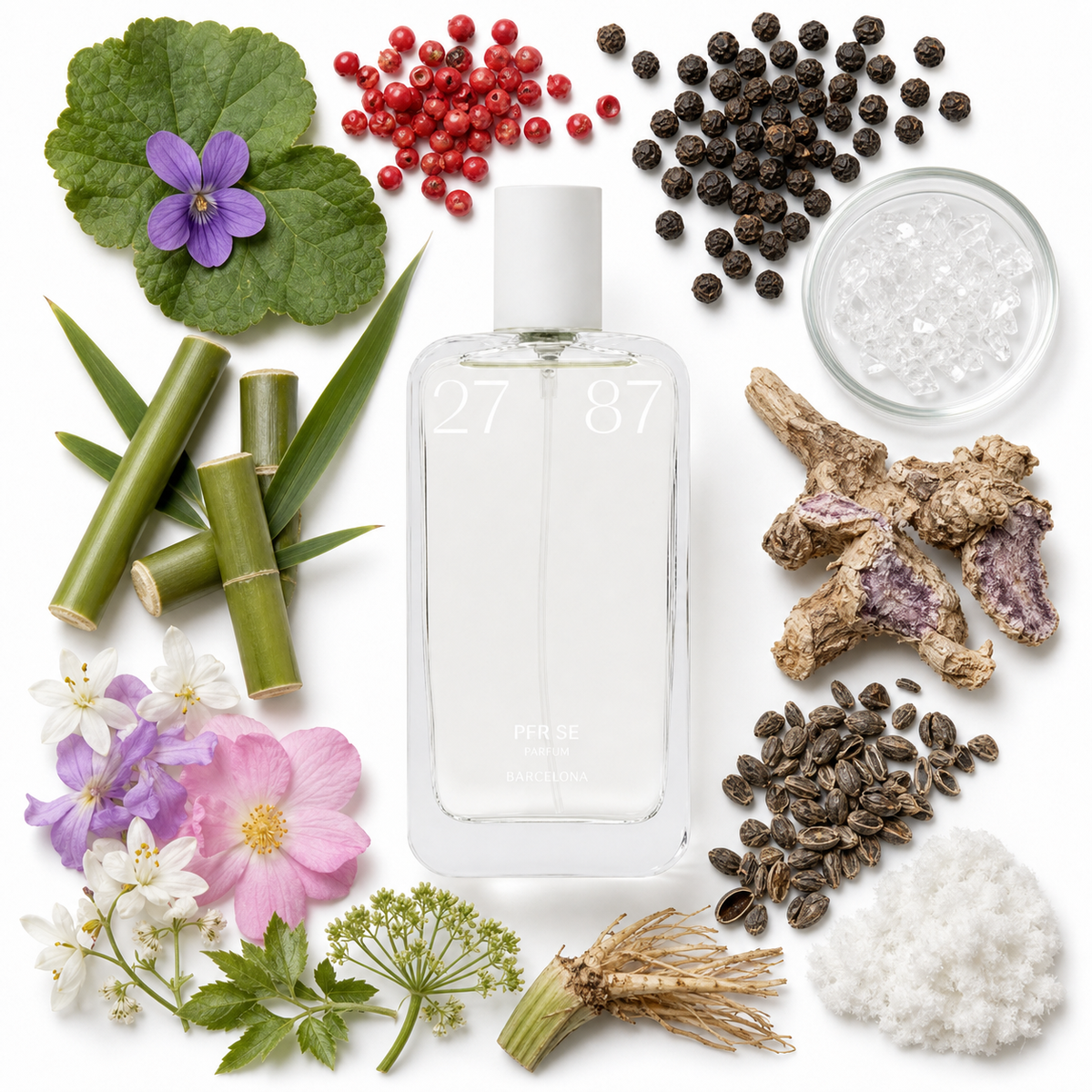 2787 Perfumes per sē Eau de Parfum with scent notes
