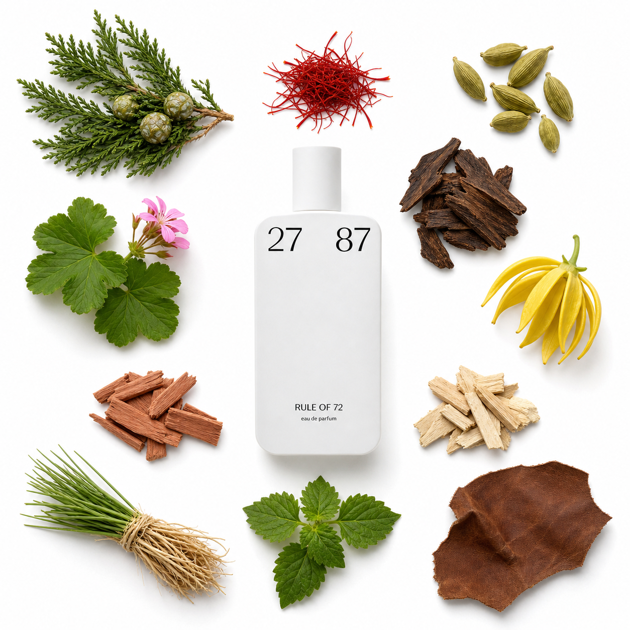 2787 Perfumes rule of 72 Eau de Parfum 87 ml with scent notes