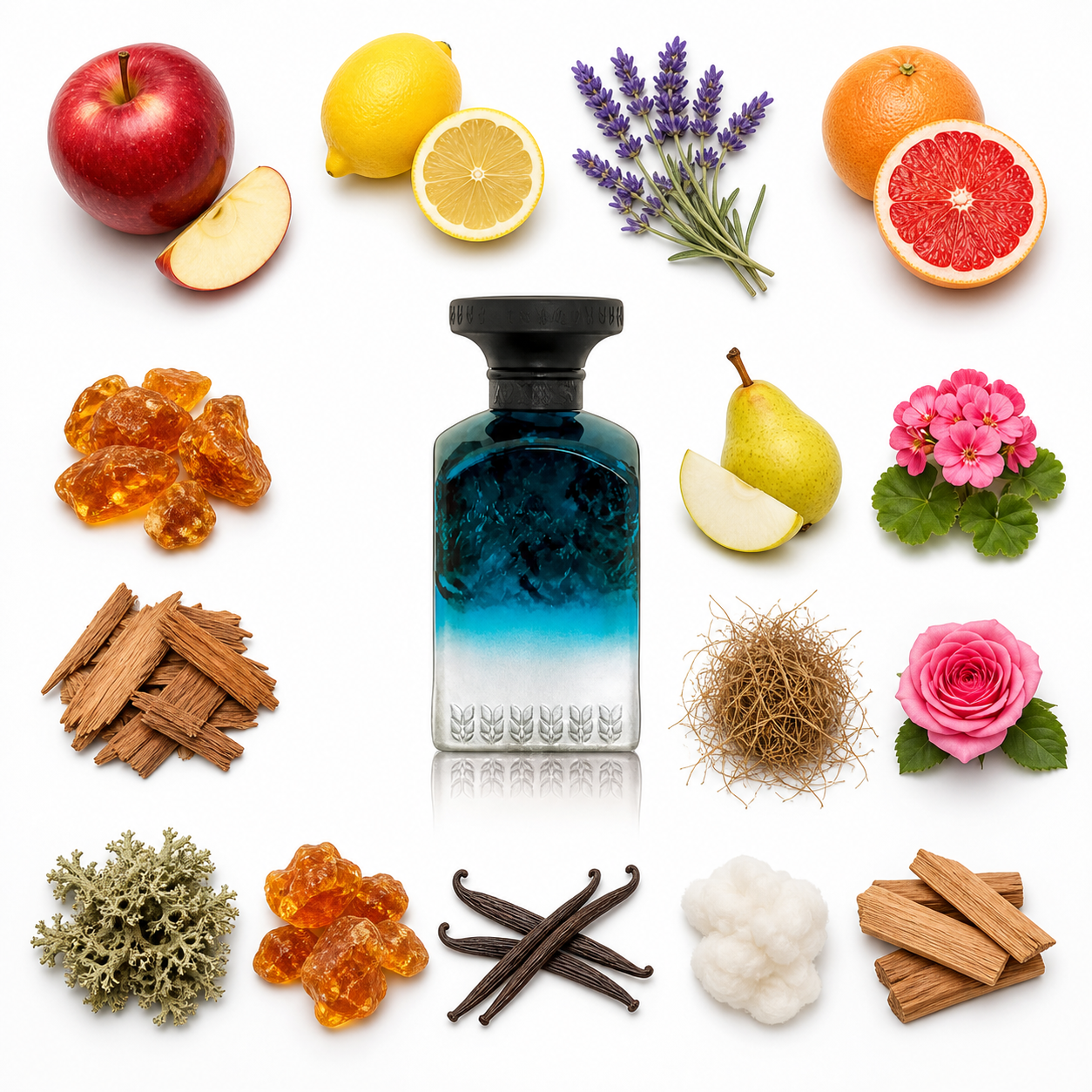 Anfas Dhai Eau de Parfum 75 ml with scent notes