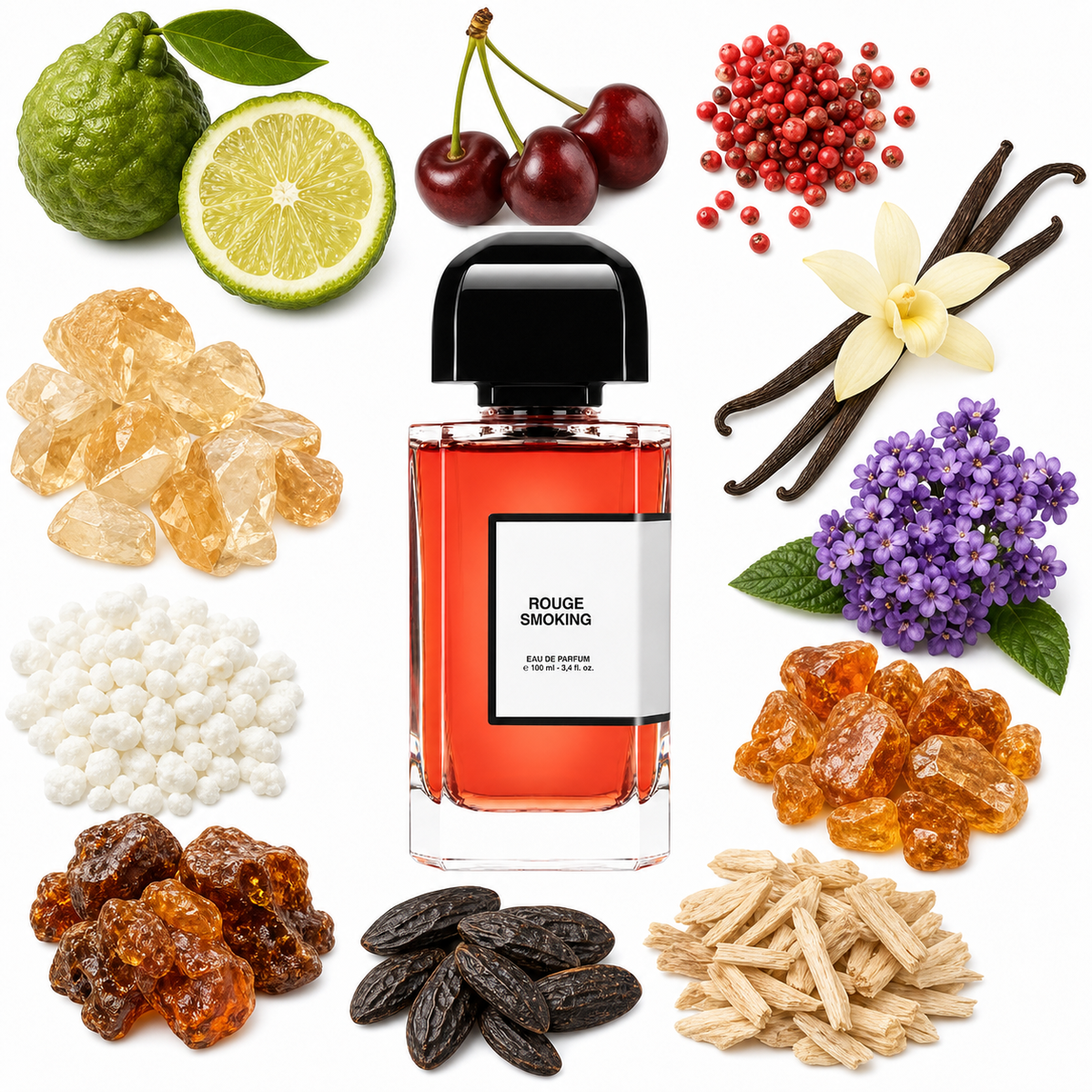 BDK Parfums Rouge Smoking Eau de Parfum with scent notes
