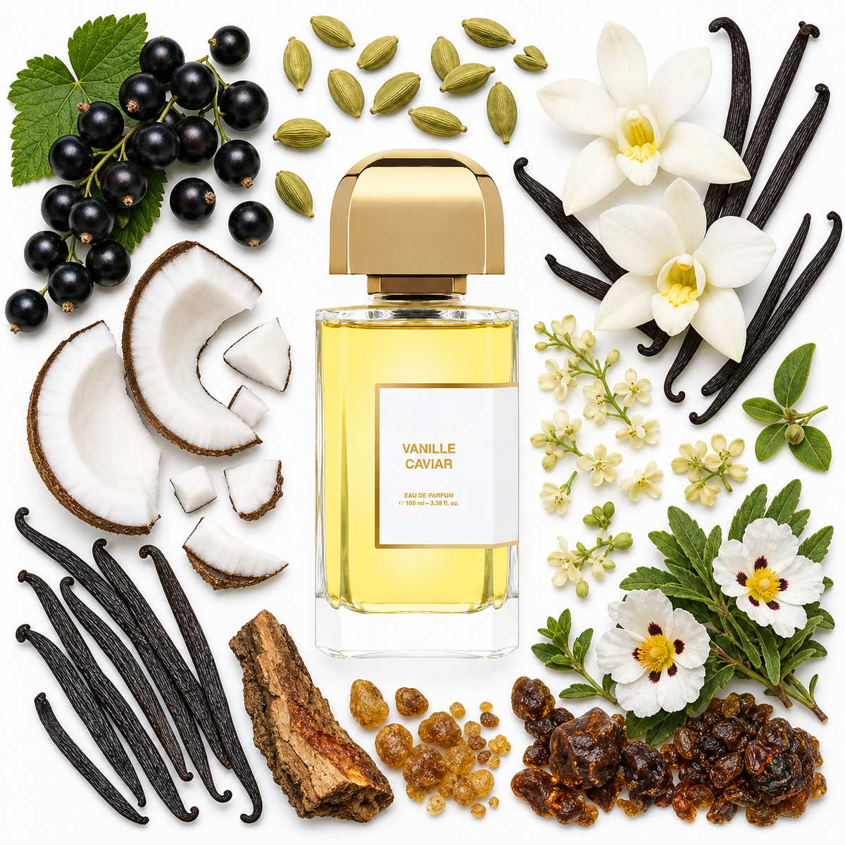 BDK Parfums Vanille Caviar Eau de Parfum with scent notes