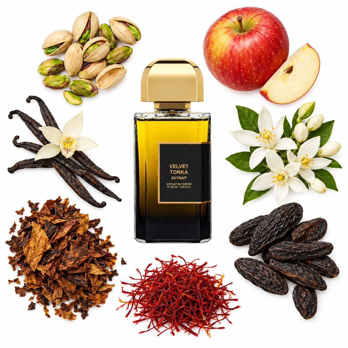 BDK Parfums Velvet Tonka Extrait de Parfum with scent notes