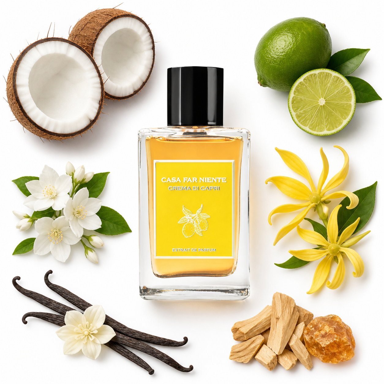 Casa Far Niente Crema Di Capri Extrait de Parfum 100 ml with scent notes