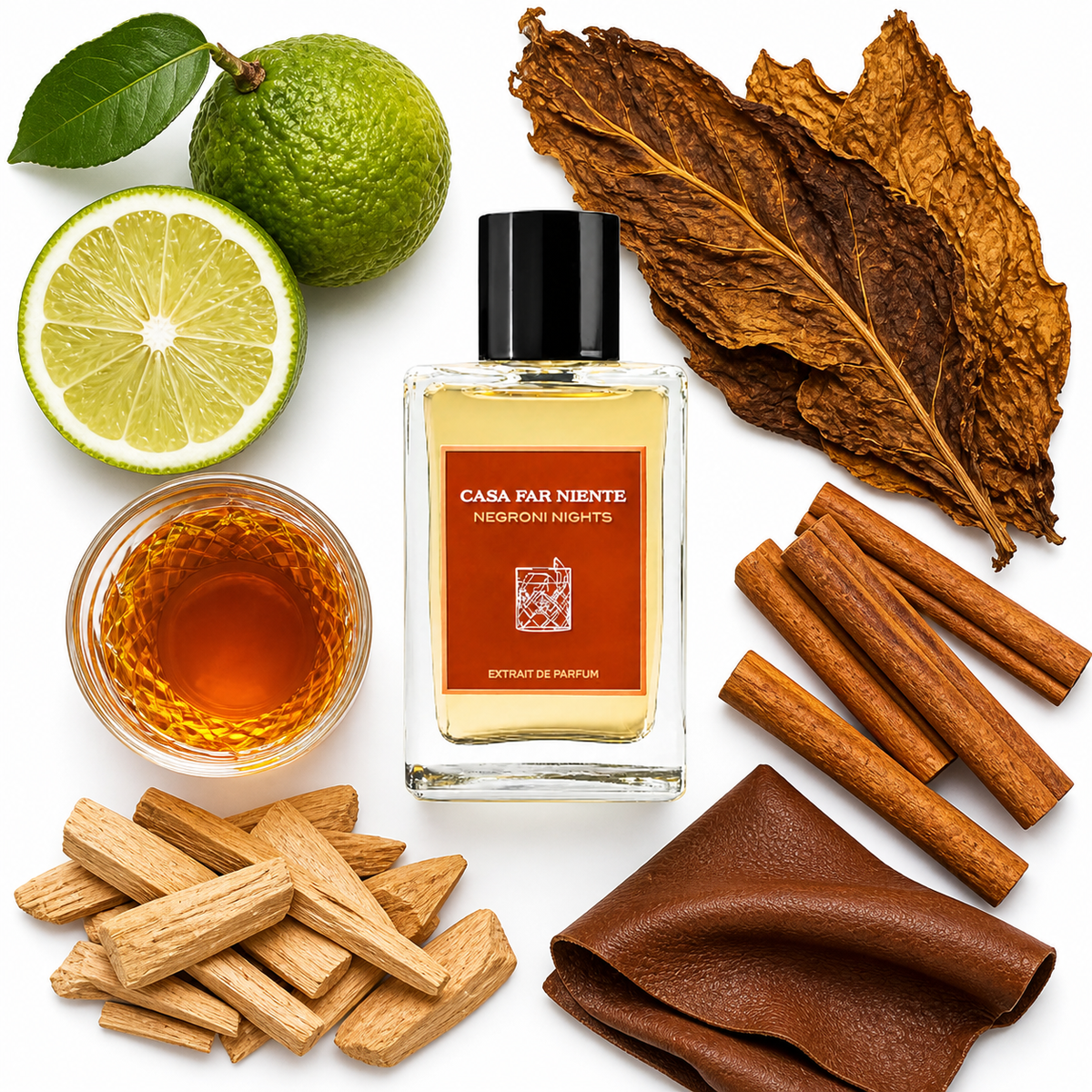 Casa Far Niente Negroni Nights Extrait de Parfum with scent notes