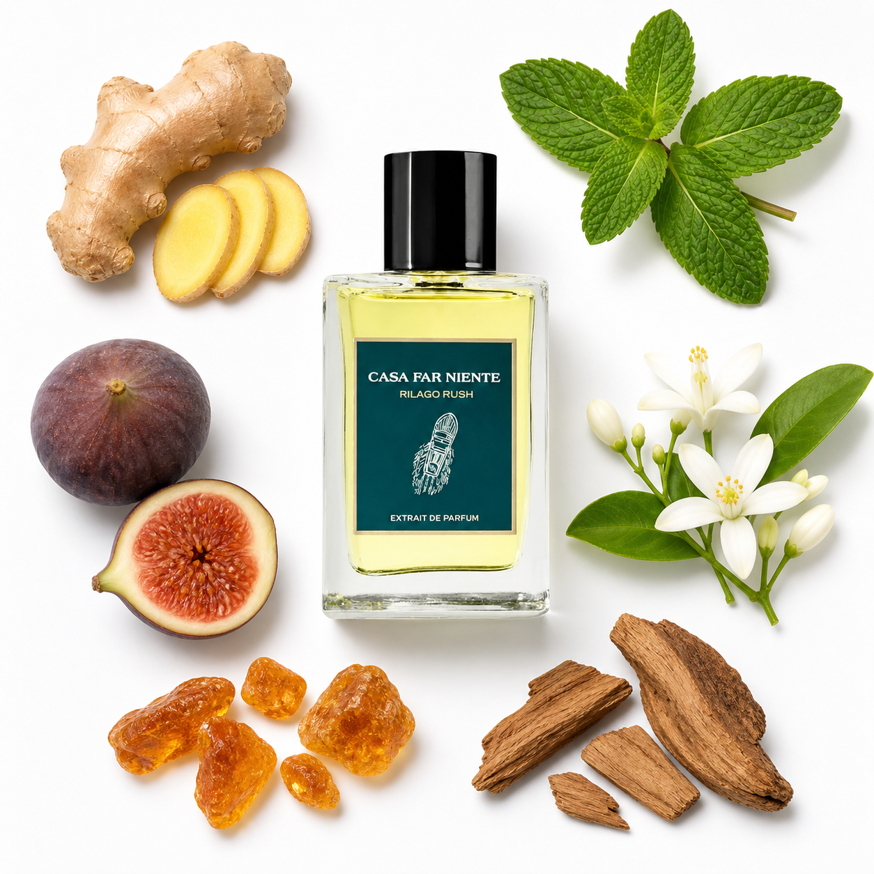 Casa Far Niente Rilago Rush Extrait de Parfum 100 ml with scent notes