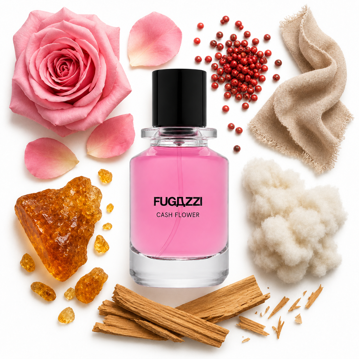 Fugazzi Cash Flower Extrait de Parfum