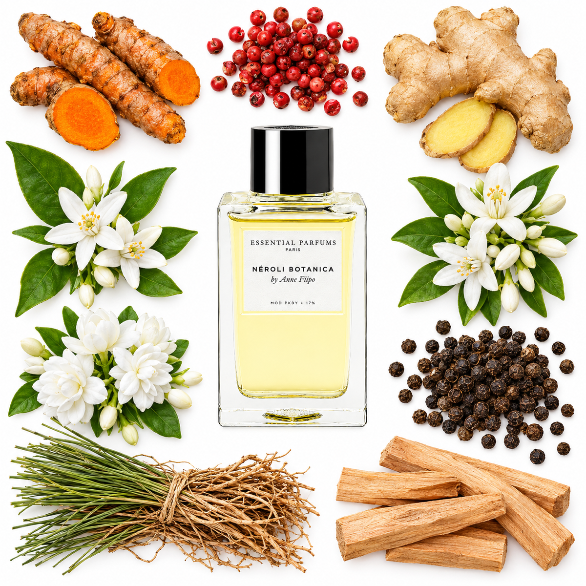 Essential Parfums NEROLI BOTANICA by Anne Flipo Eau de Parfum with scent notes