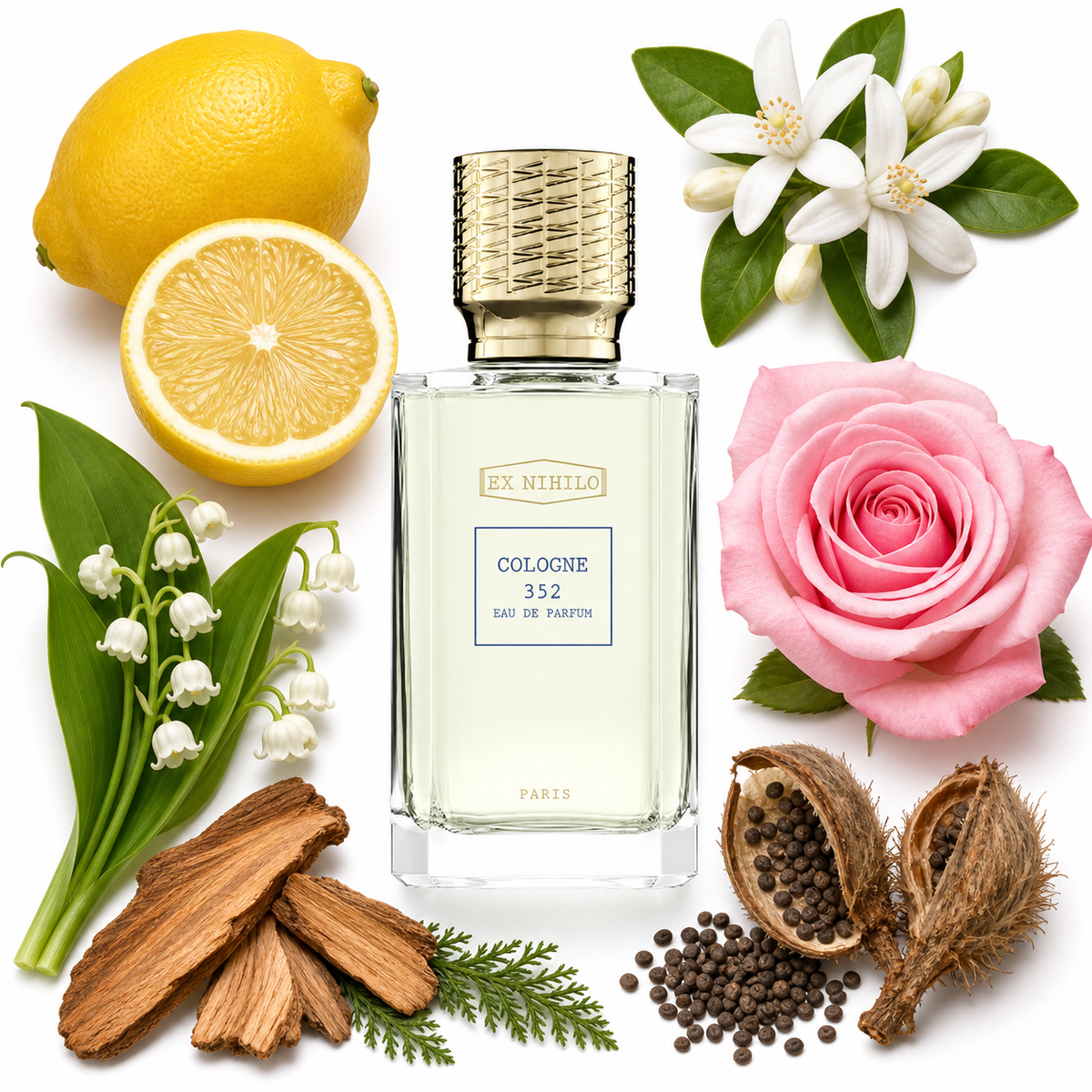 Ex Nihilo COLOGNE 352 Eau de Parfum with scent notes