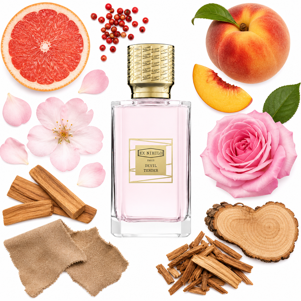 Ex Nihilo DEVIL TENDER Eau de Parfum with scent notes