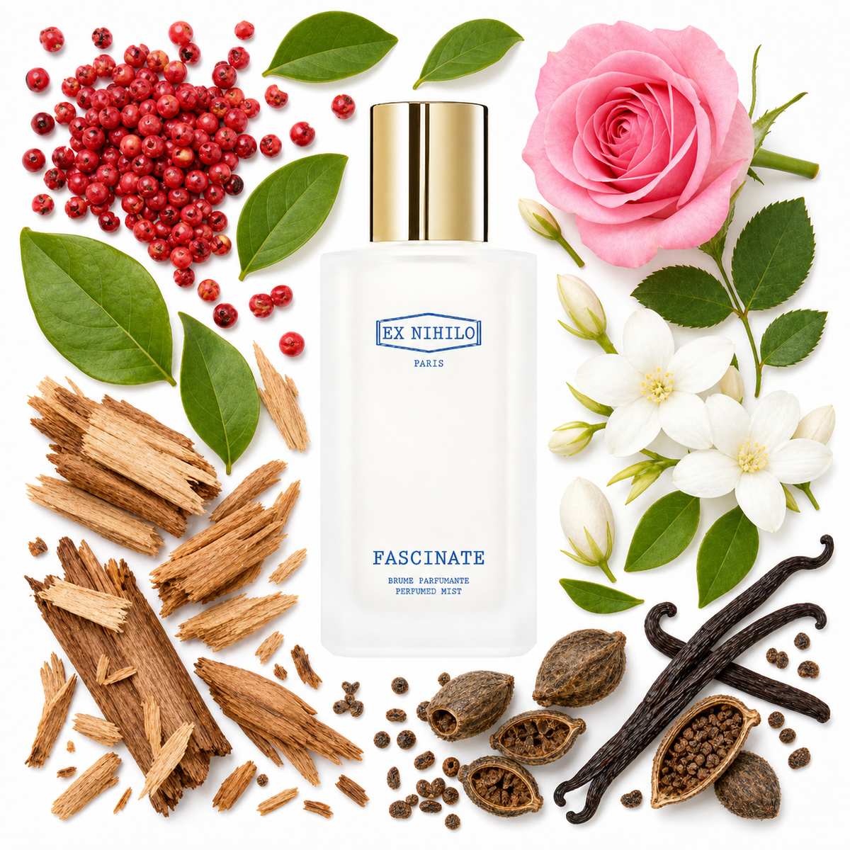 Ex Nihilo FASCINATE Eau de Parfum with scent notes