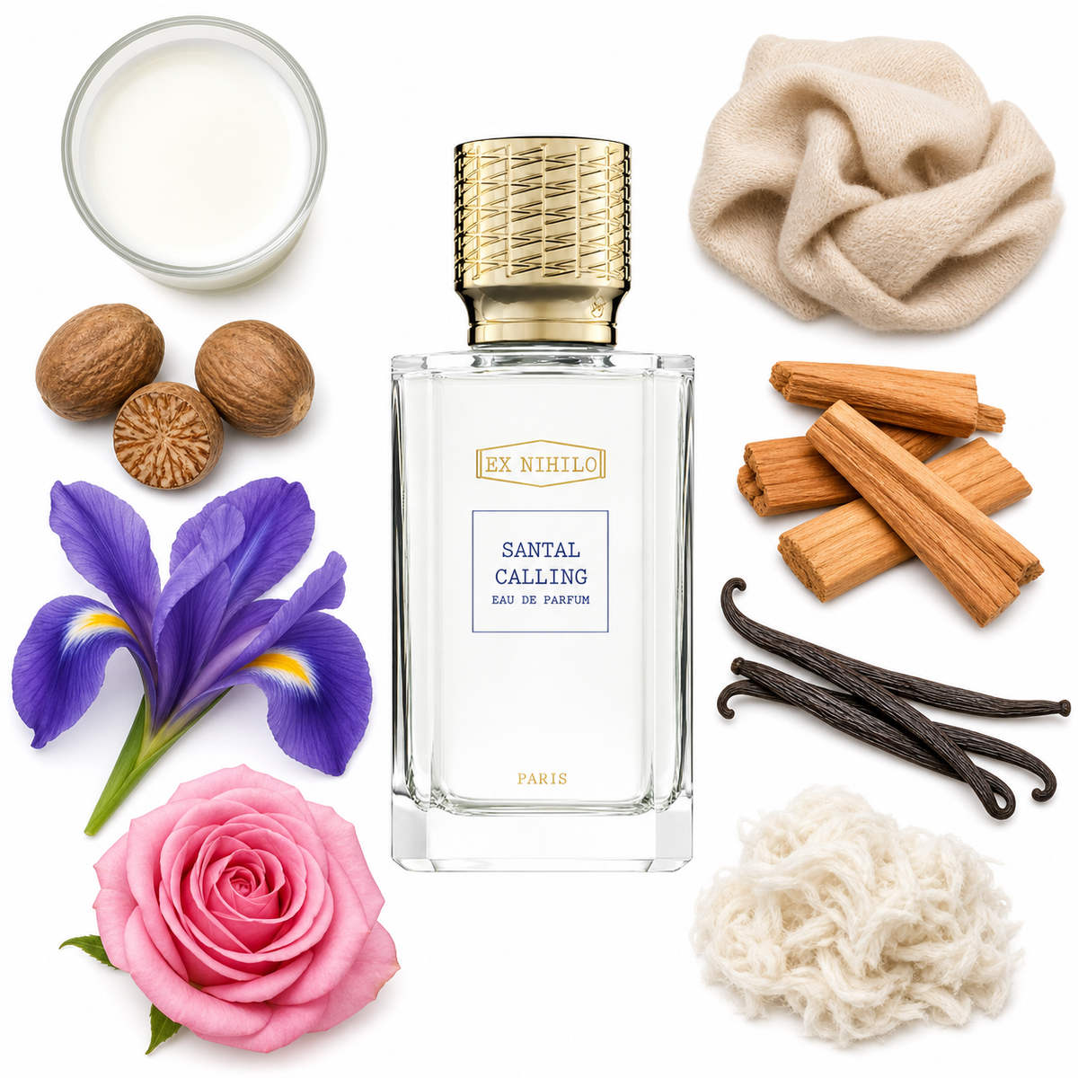 Ex Nihilo SANTAL CALLING Eau de Parfum with scent notes
