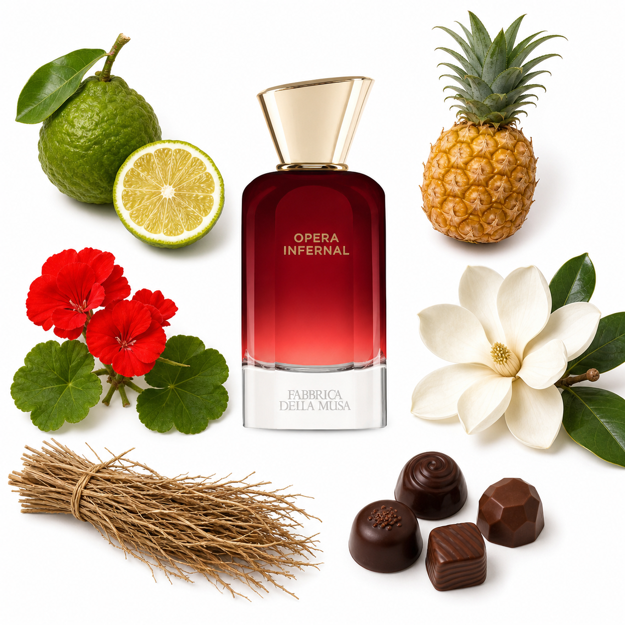 Fabbrica Della Musa Opera Infernal Extrait de Parfum 100 ml with scent notes