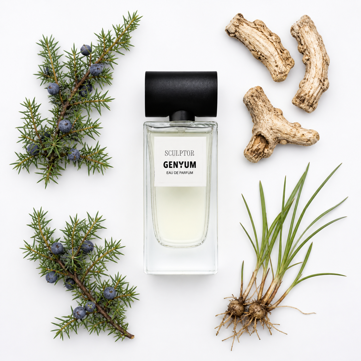 Genyum Sculptor Eau de Parfum 100 ml with scent notes