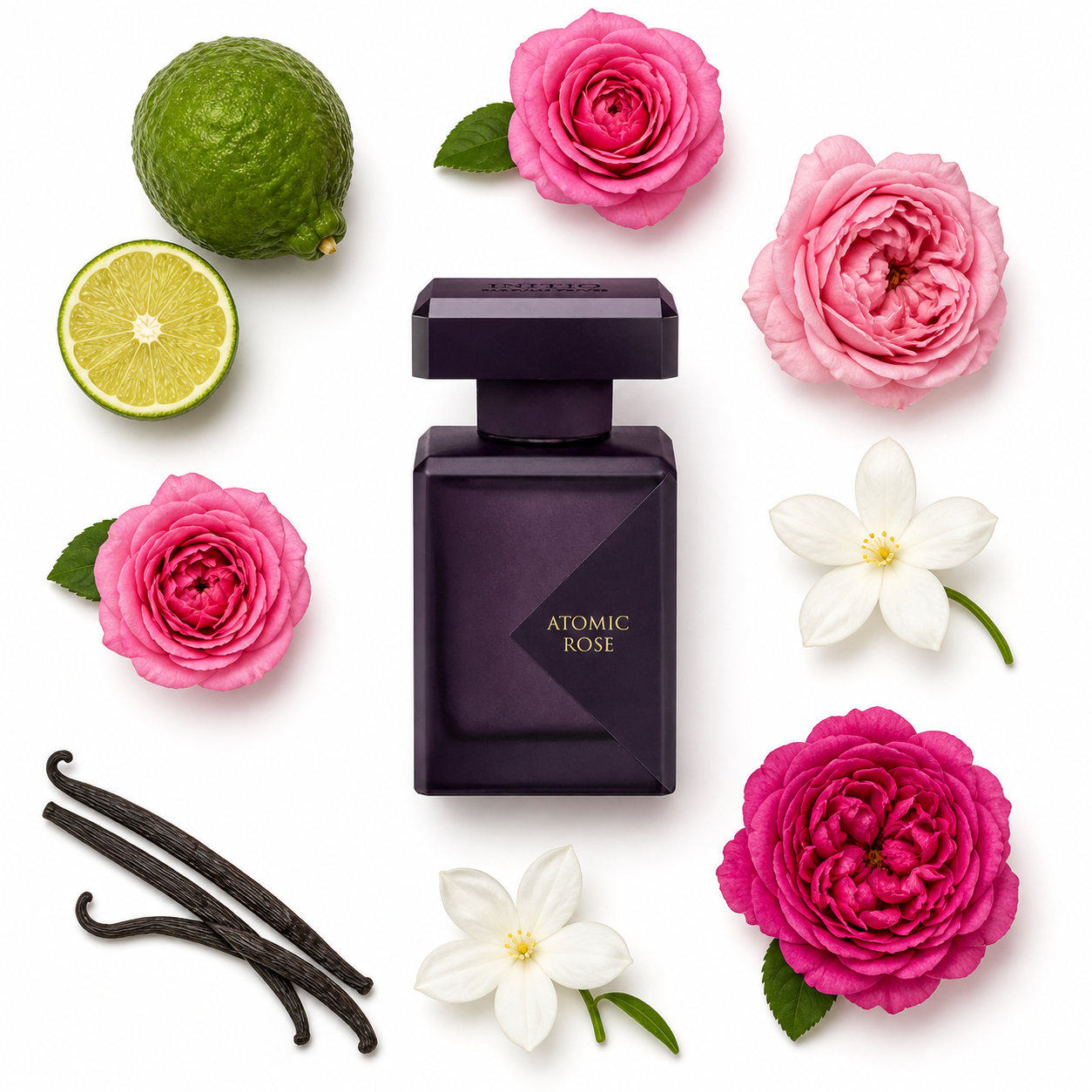 INITIO Atomic Rose Hair Mist 50 ml with scent notes