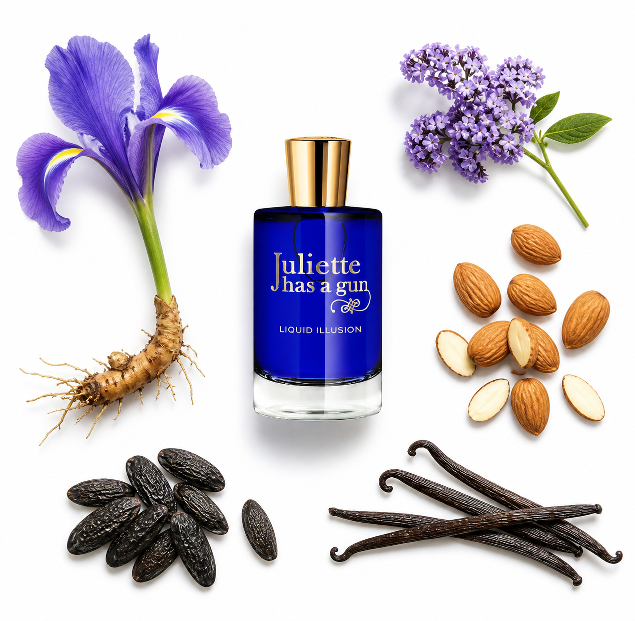 Juliette has a gun Liquid Illusion Eau de Parfum with scent notes