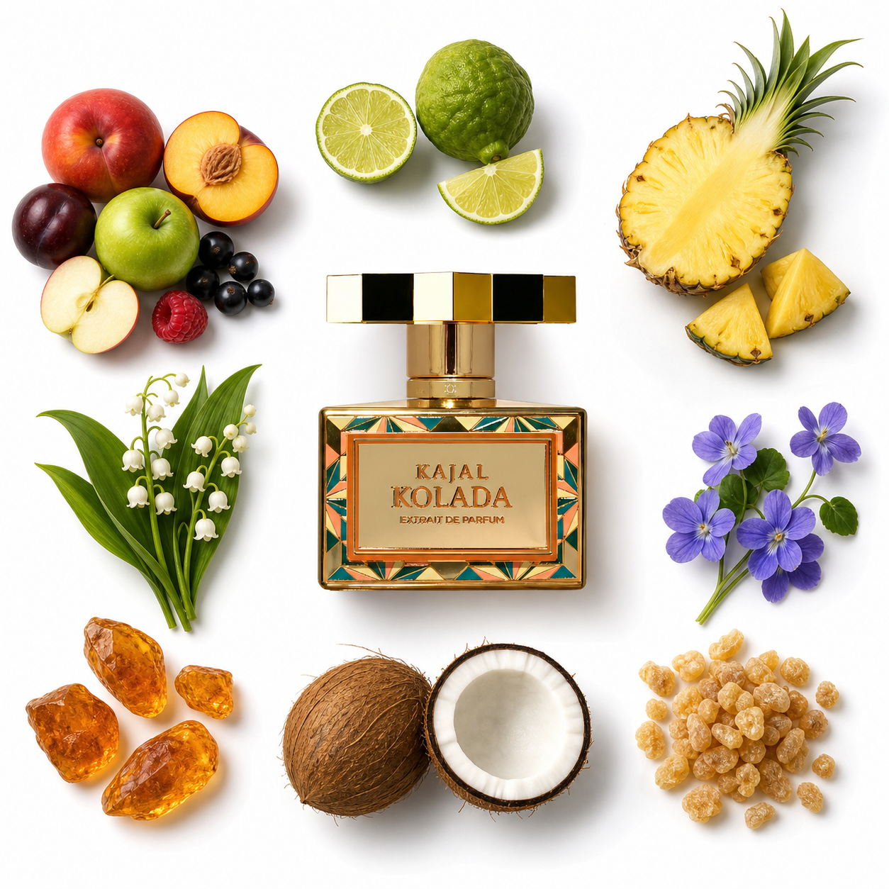 Kajal Classic Collection KOLADA Extrait de Parfum 100 ml with scent notes