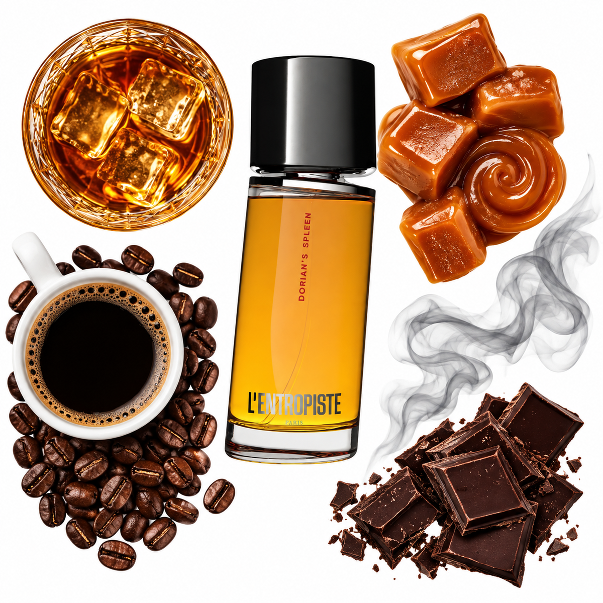 L'Entropiste Dorian's Spleen Eau de Parfum with scent notes