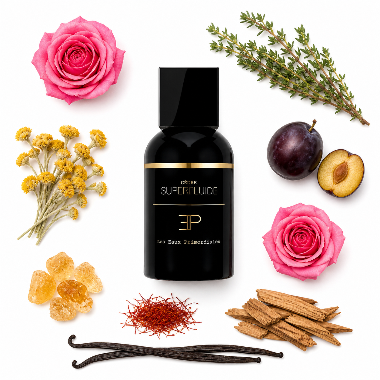 Les Eaux Primordiales Superfluide Cèdre Eau de Parfum 100 ml with scent notes