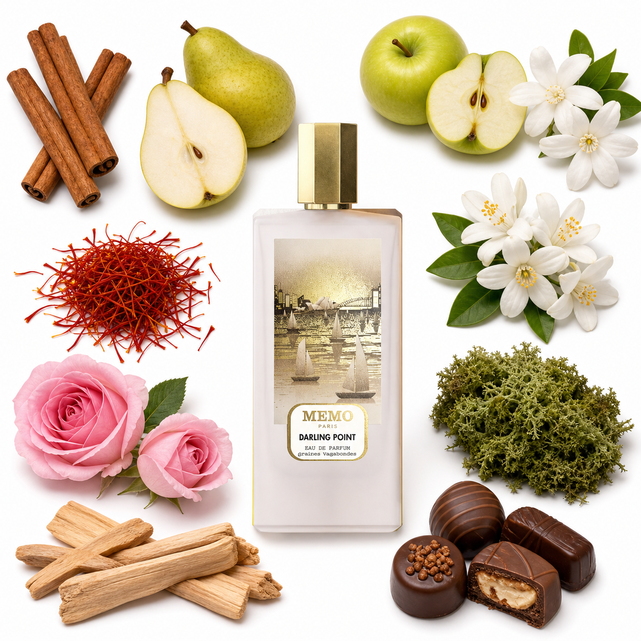 MEMO Darling Point Eau de Parfum with scent notes
