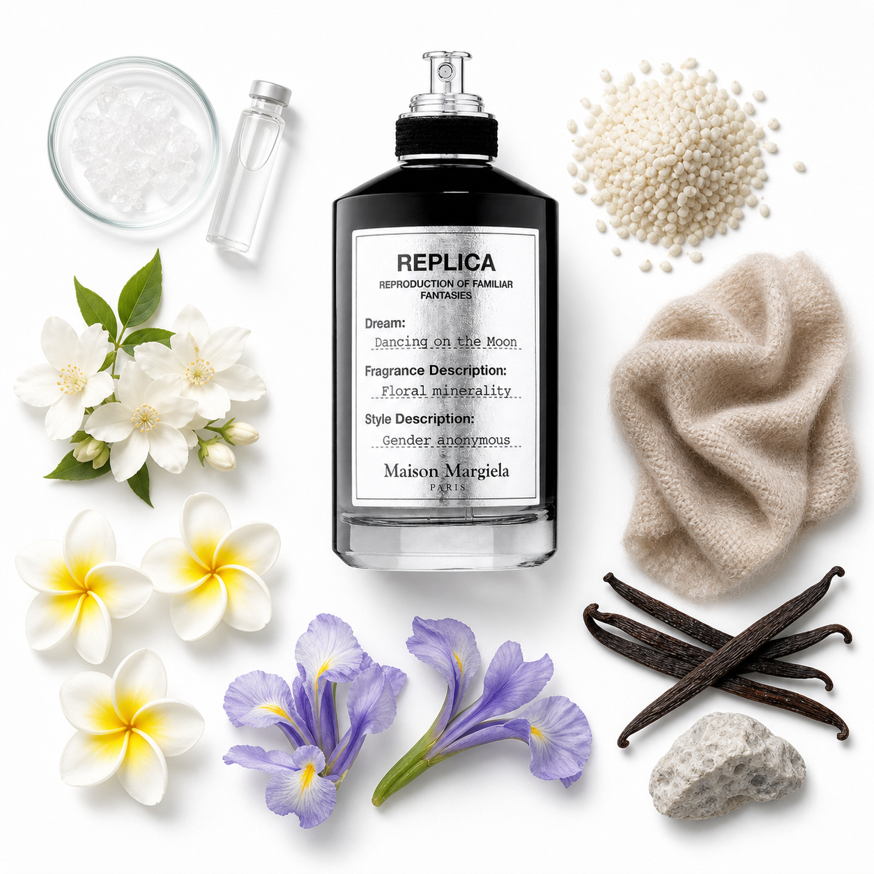 Maison Margiela Replica Dancing on the Moon Eau de Parfum 100 ml with scent notes