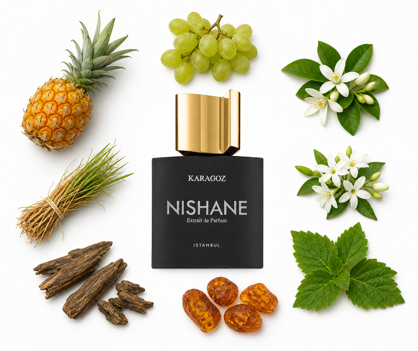 NISHANE Karagoz Extrait de Parfum 50 ml with scent notes