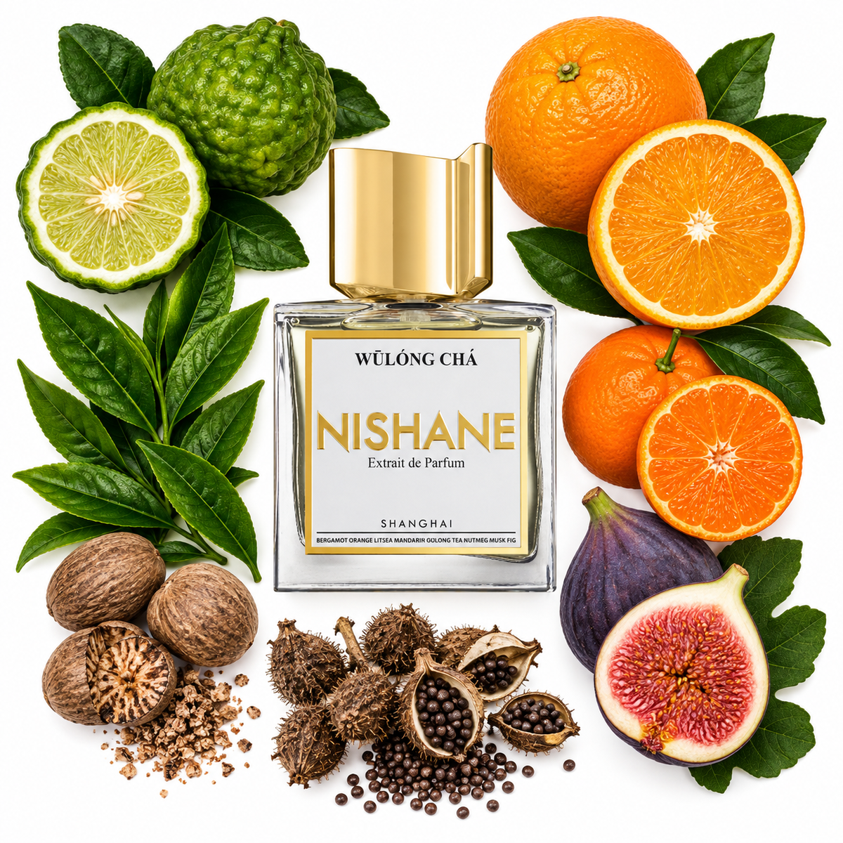 NISHANE Wulóng Chá Extrait de Parfum with scent notes