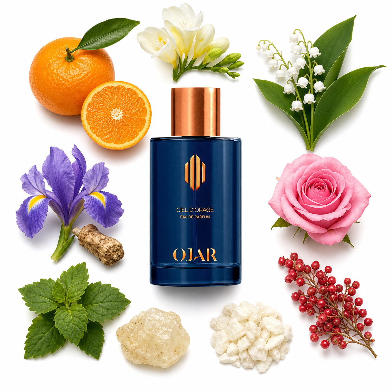 OJAR Ciel d´Orage Eau de Parfum 100 ml with scent notes