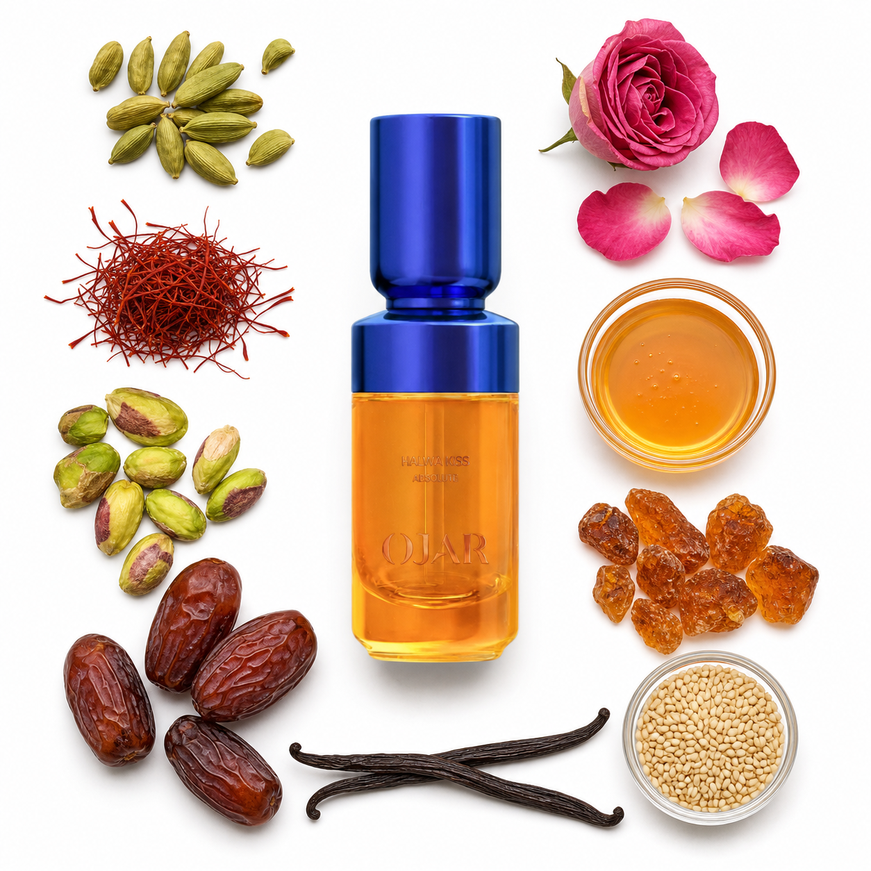 OJAR Halwa Kiss Perfume oil Absolute 20 ml with scent notes