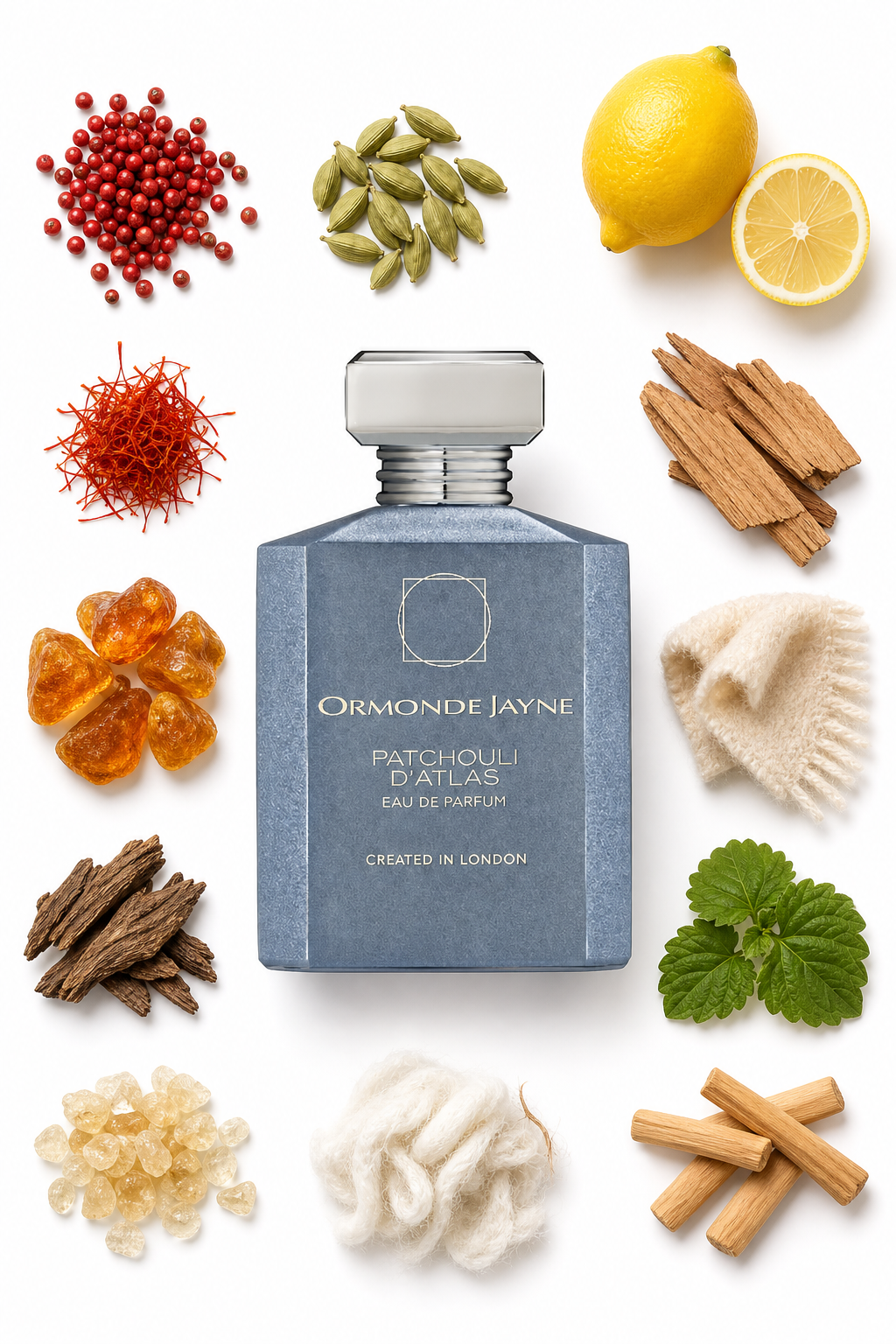 Ormonde Jayne Patchouli d'Atlas Eau de Parfum 88 ml with scent notes