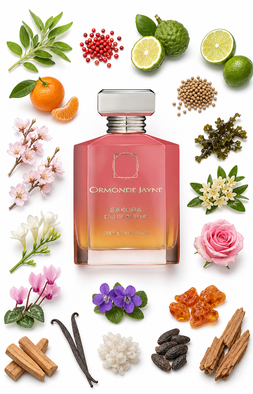 Ormonde Jayne Sakura Eau de Parfum 88 ml with scent notes