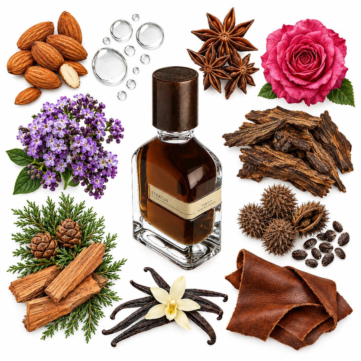 Orto Parisi Stercus Eau de Parfum with scent notes