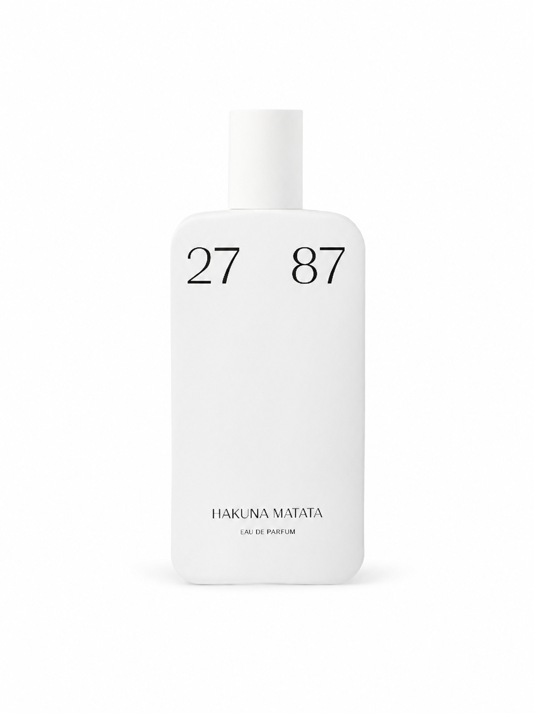 Parfumflasche mit weißem Hintergrund