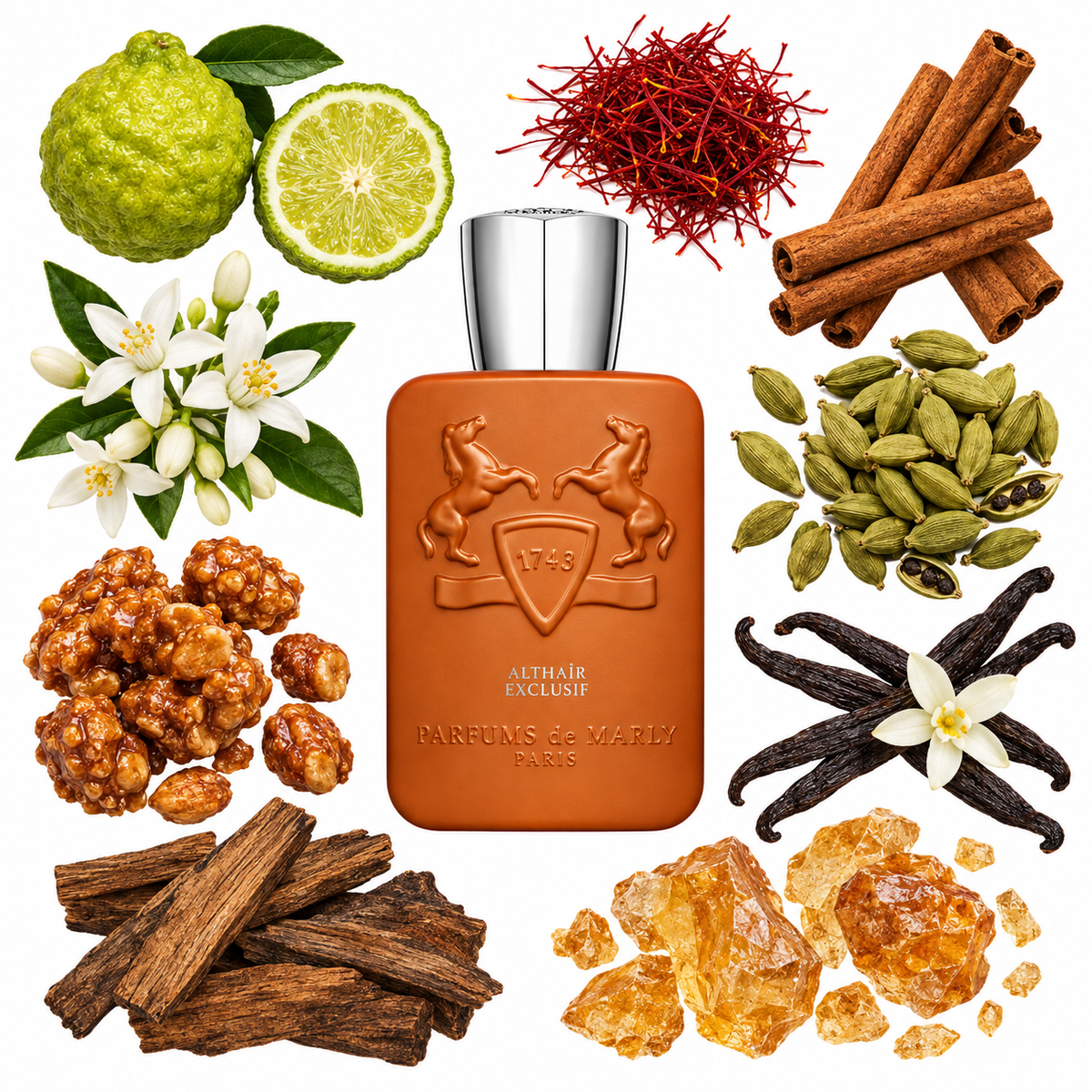 Parfums de Marly Althair Exclusif Eau de Parfum with scent notes