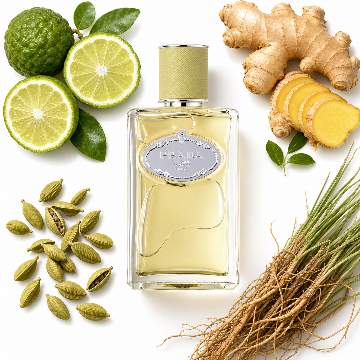 Prada Infusion de Vetiver Eau de Parfum with scent notes