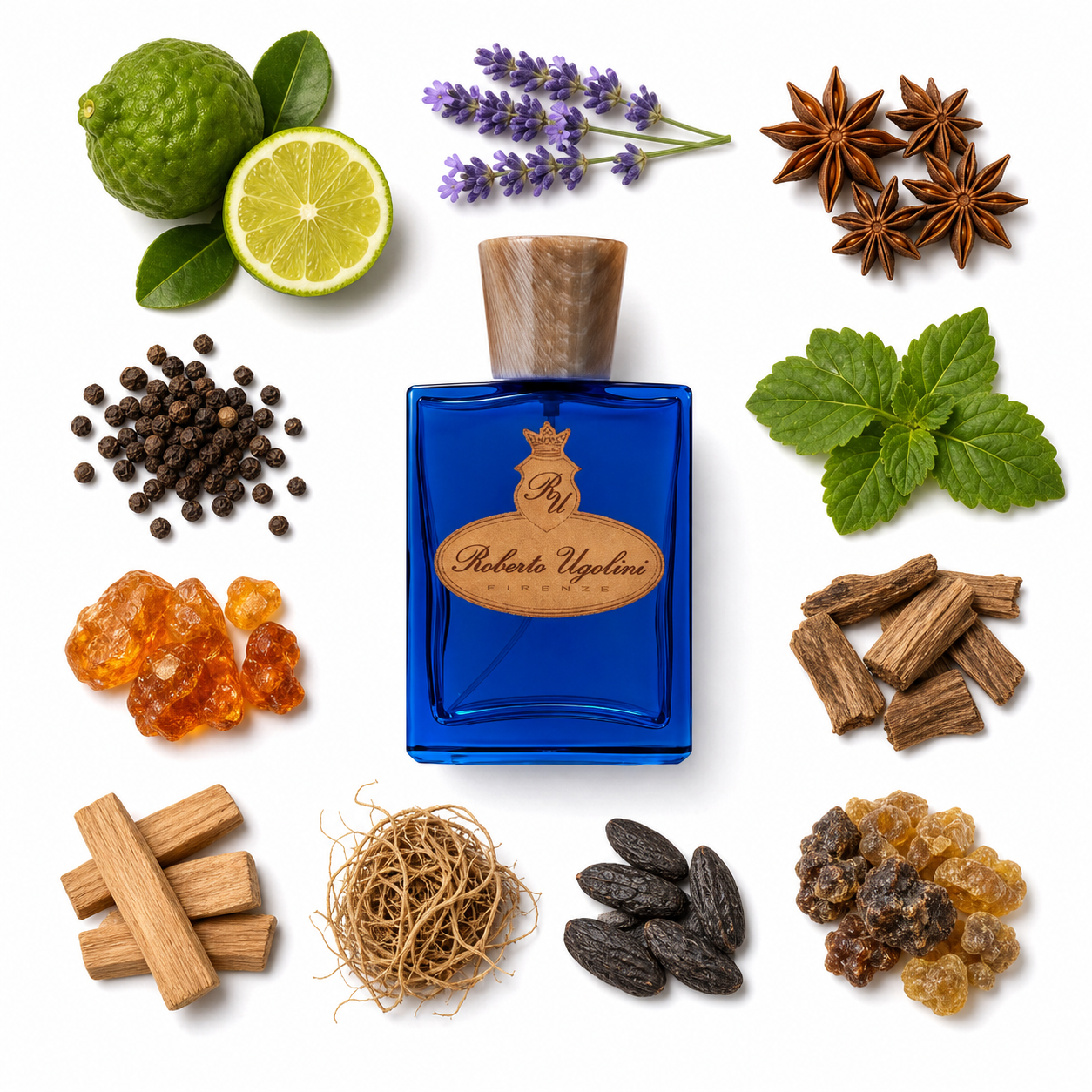 Roberto Ugolini Blue Suede Shoes Eau de Parfum 100 ml with scent notes