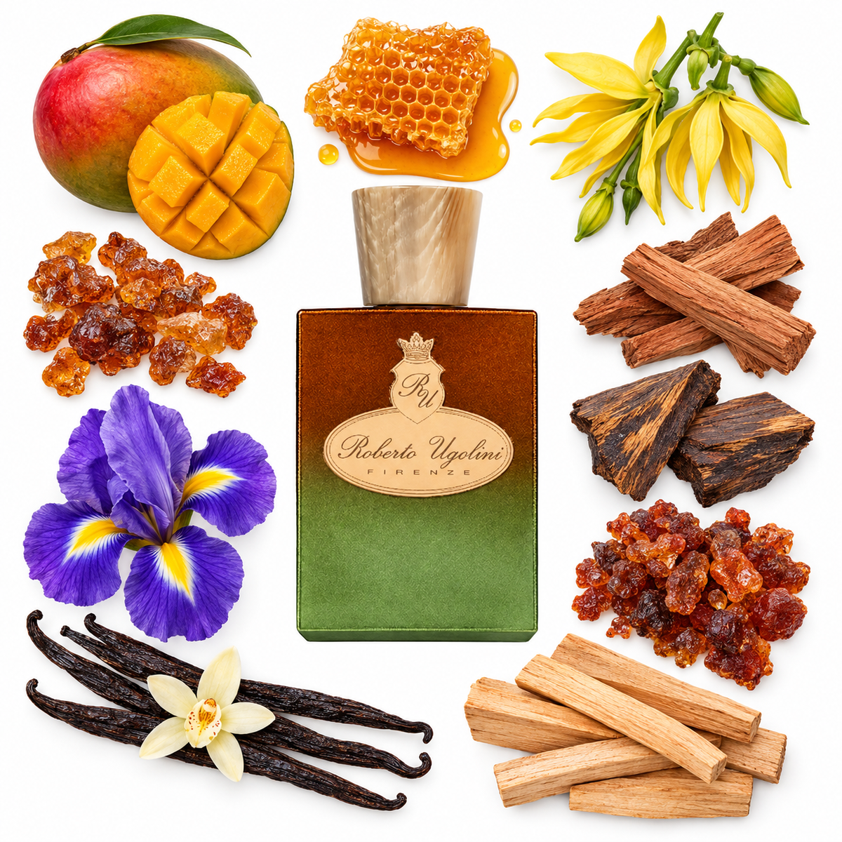 Roberto Ugolini Patina Extrait de Parfum with scent notes