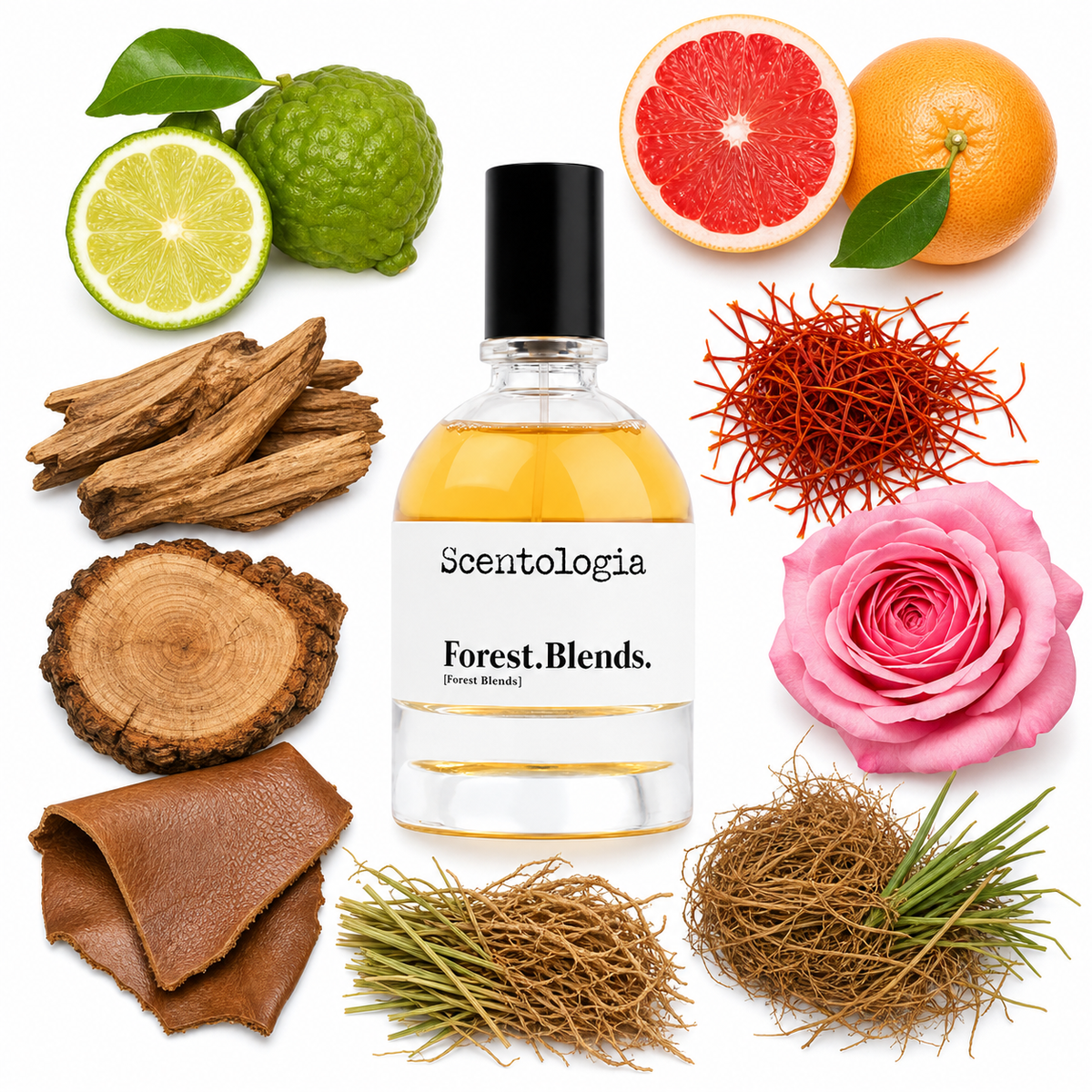 Scentologia Forest.Blends. Eau de Parfum with scent notes