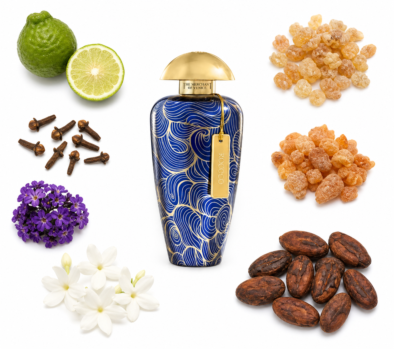 The Merchant of Venice Murano Exclusive Rococo Eau de Parfum 100 ml with scent notes